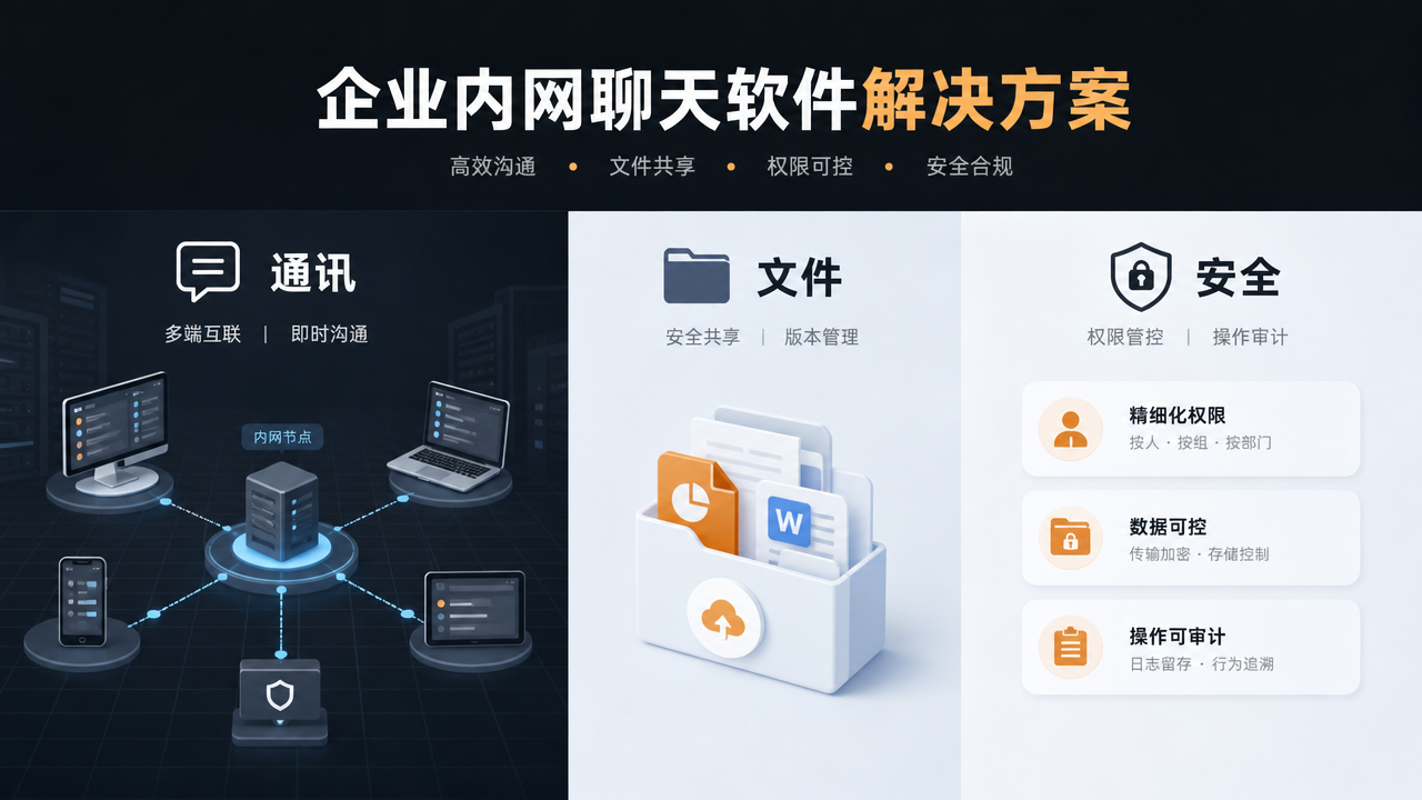 企业内网聊天软件解决方案