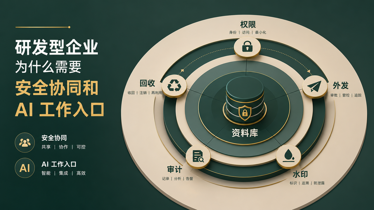 研发型企业为什么需要安全协同和 AI 工作入口