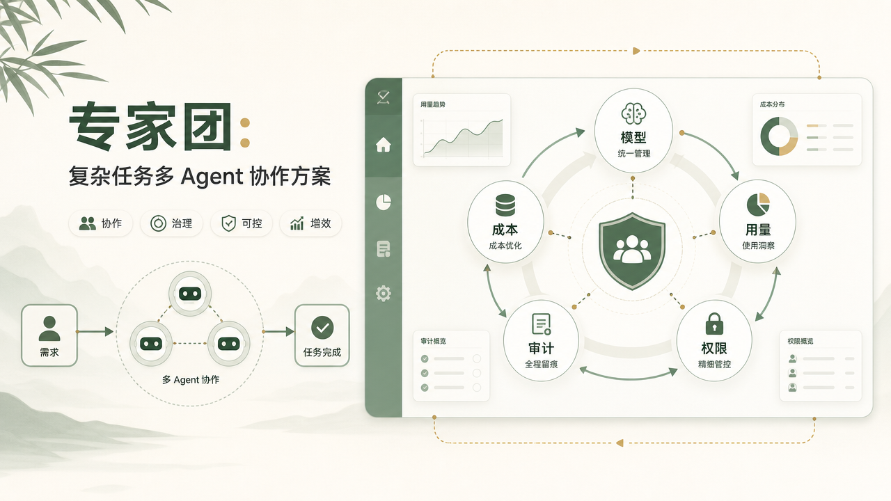 专家团- 复杂任务多 Agent 协作方案