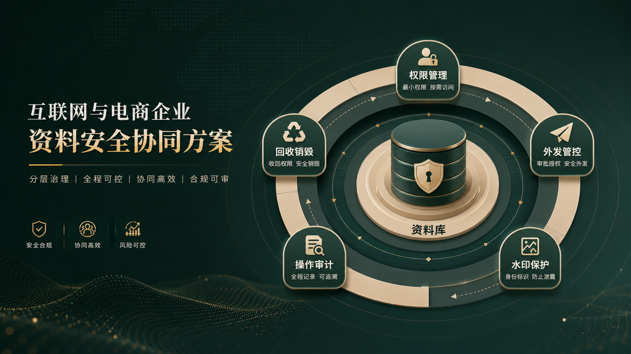 互联网与电商企业资料安全协同方案