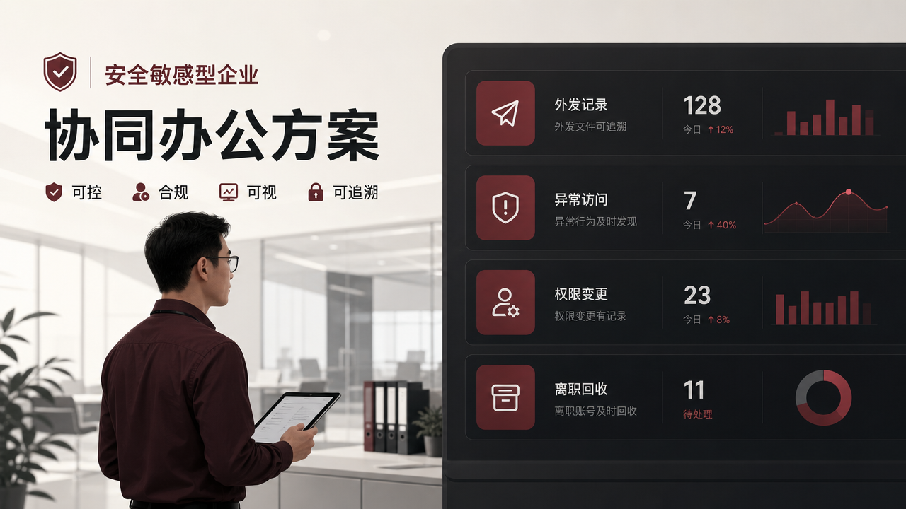 安全敏感型企业协同办公方案