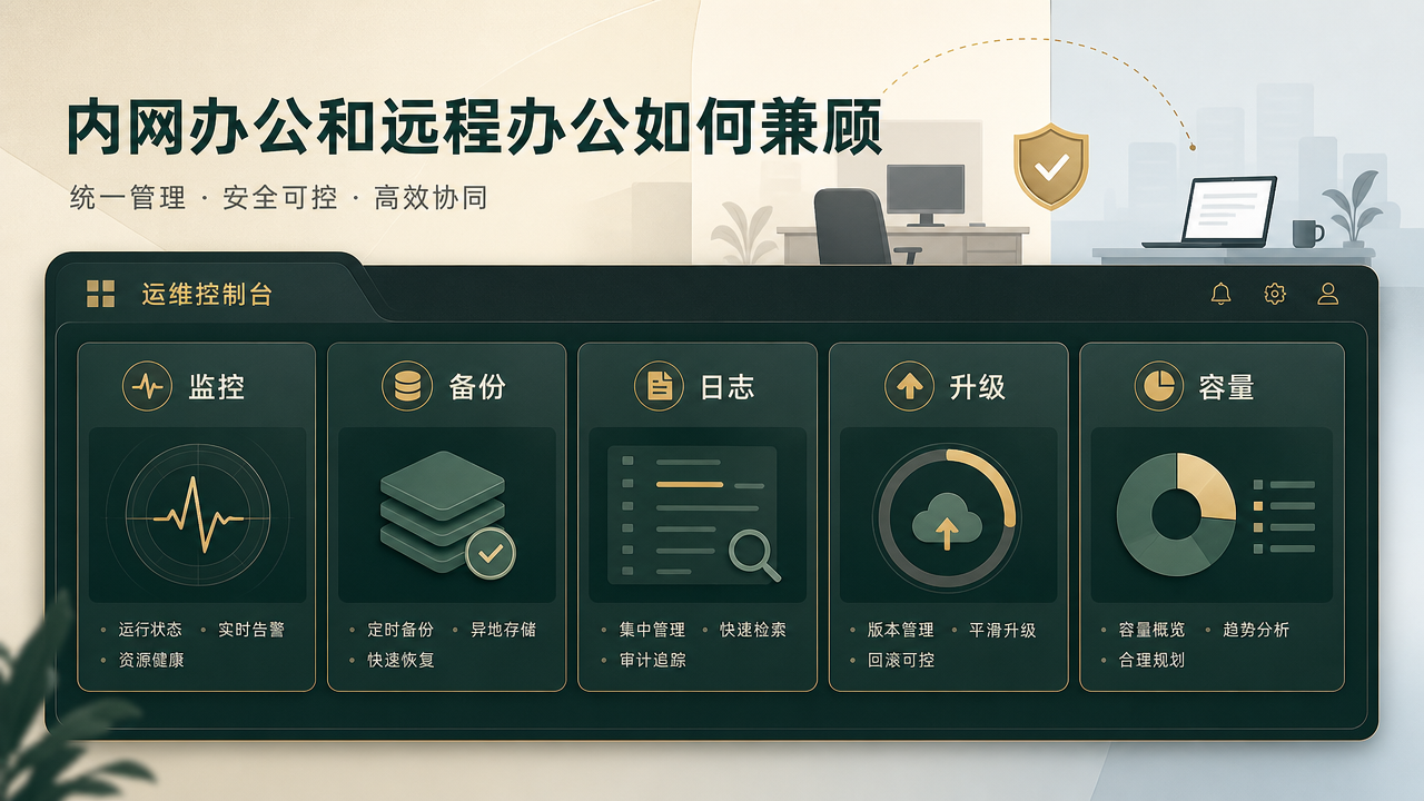 内网办公和远程办公如何兼顾