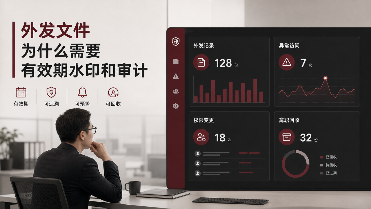 外发文件为什么需要有效期水印和审计