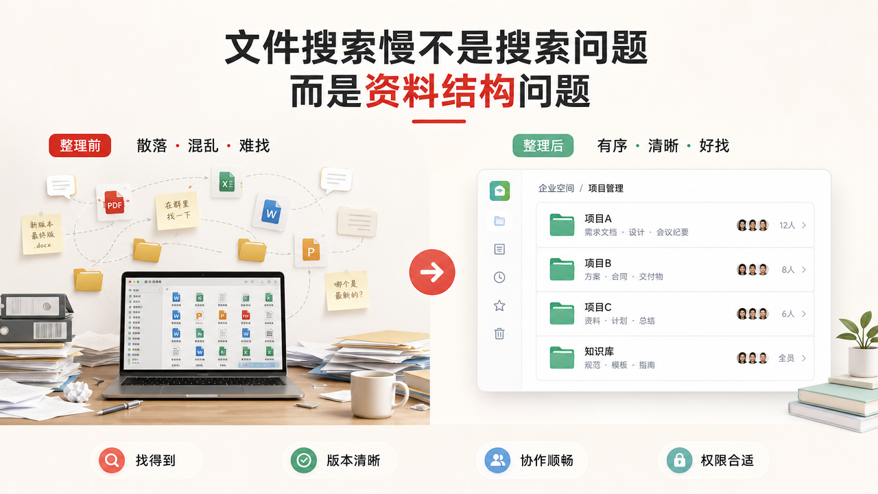 文件搜索慢不是搜索问题而是资料结构问题
