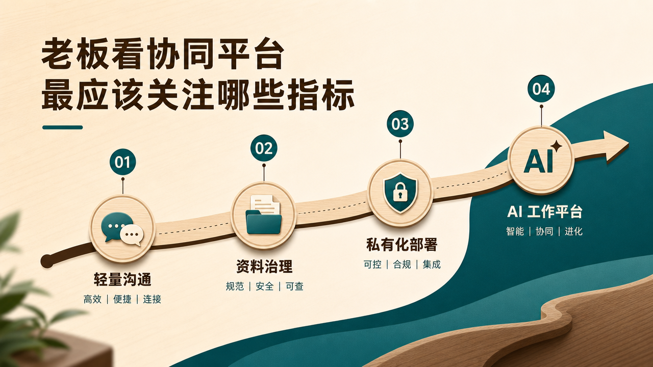 老板看协同平台最应该关注哪些指标
