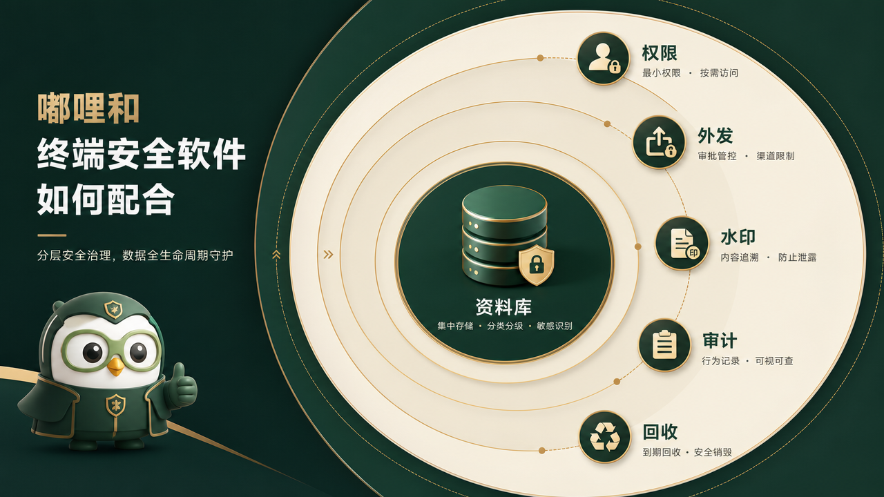 嘟哩和终端安全软件如何配合