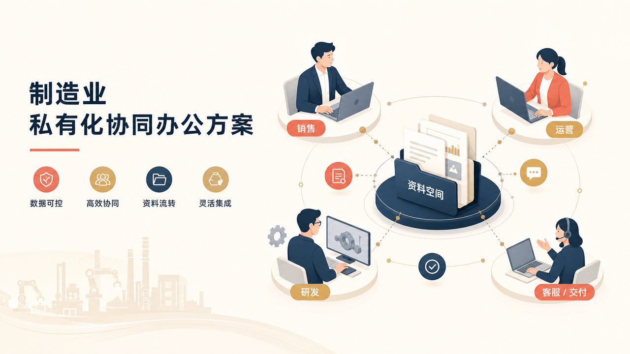 制造业私有化协同办公方案